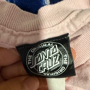 Santa Cruz Skateboards Light Pink Shirt